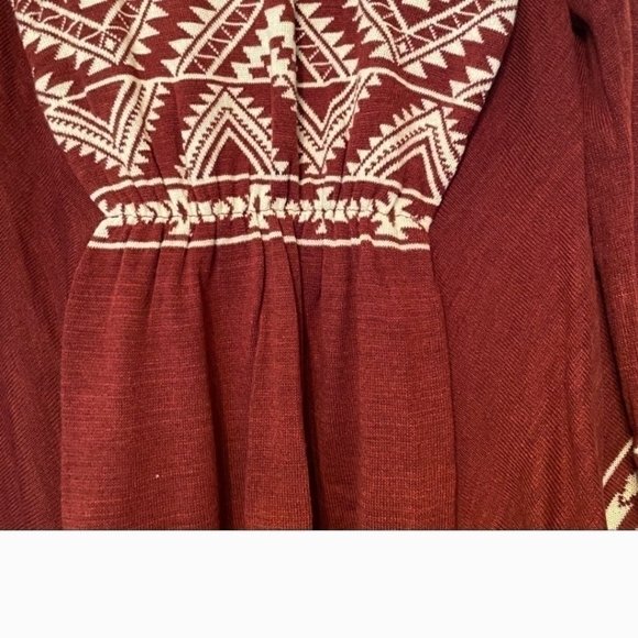 Almost Famous Southwest Print Cardigan Size L - Picture 4 of 7